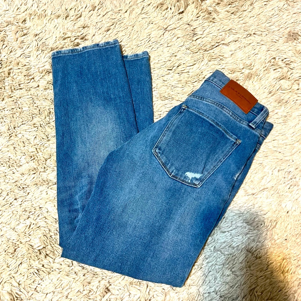 Lucky brand zoey straight jeans